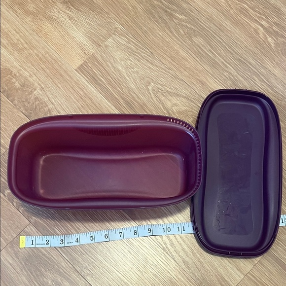 Tupperware Deep Purple Container microwave pasta cooker. New - Picture 4 of 4